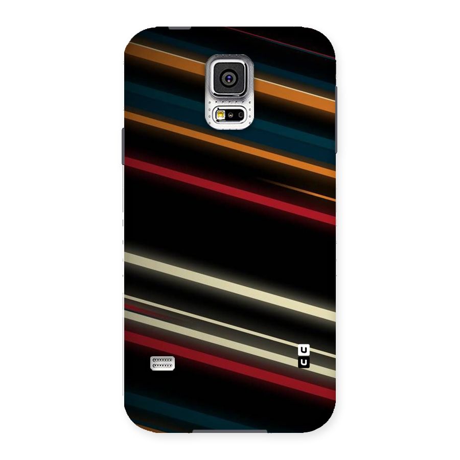 Light Diagonal Stripes Back Case for Samsung Galaxy S5