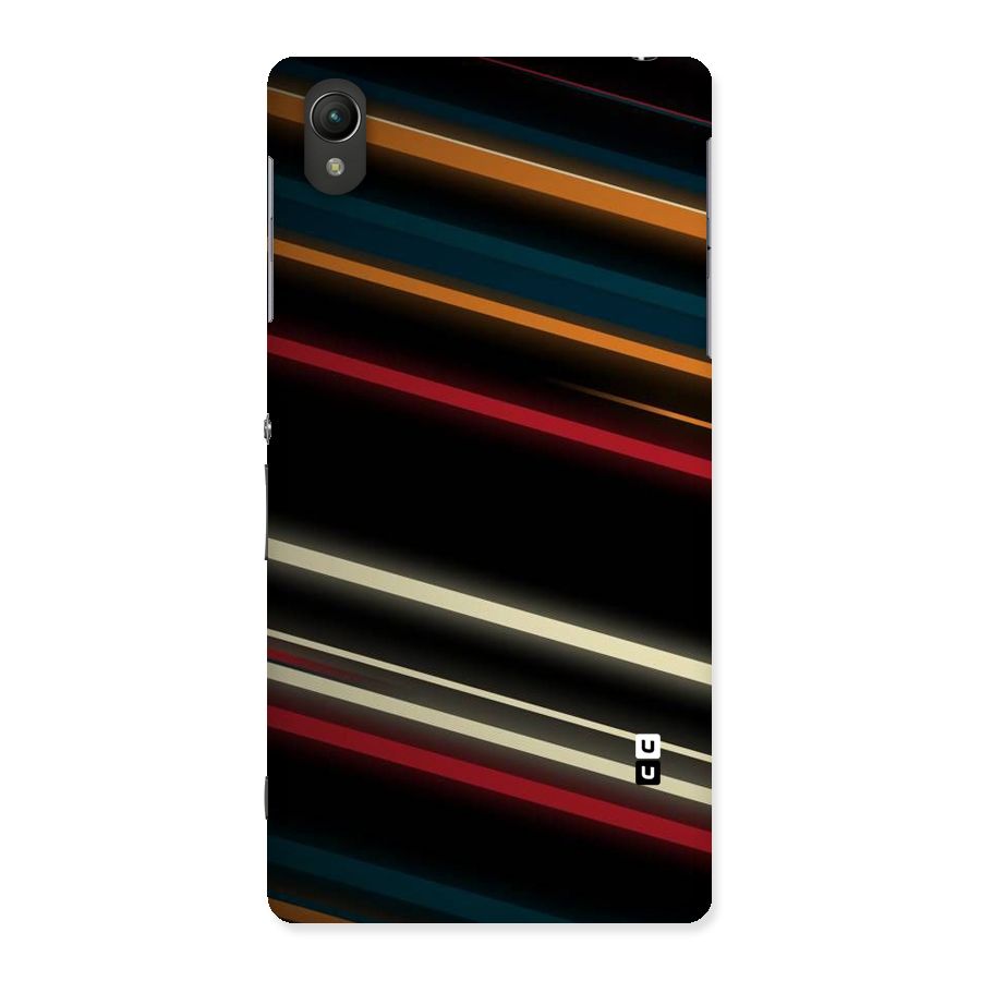 Light Diagonal Stripes Back Case for Sony Xperia Z2