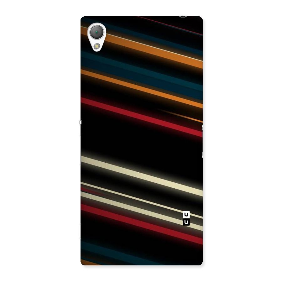 Light Diagonal Stripes Back Case for Sony Xperia Z3