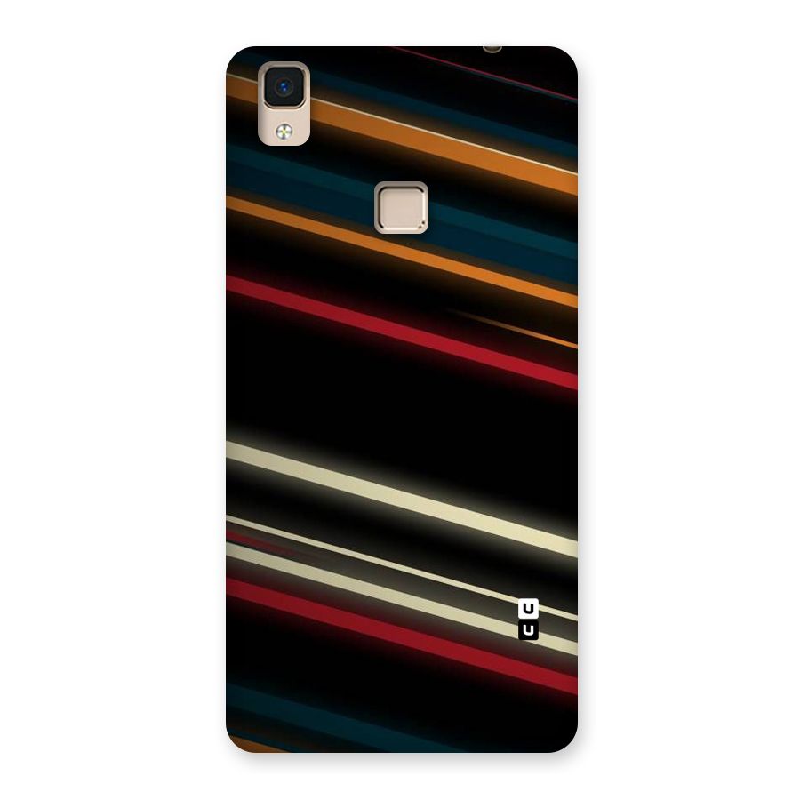 Light Diagonal Stripes Back Case for V3 Max