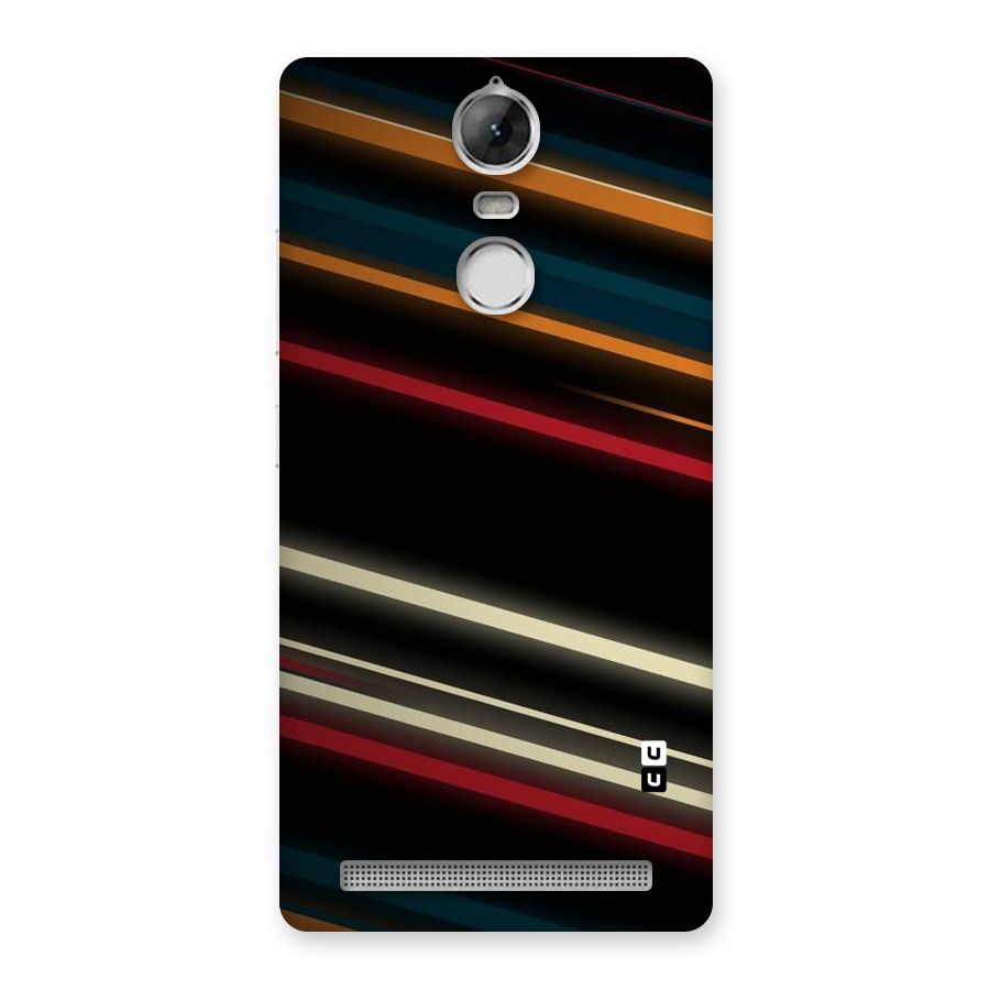 Light Diagonal Stripes Back Case for Vibe K5 Note