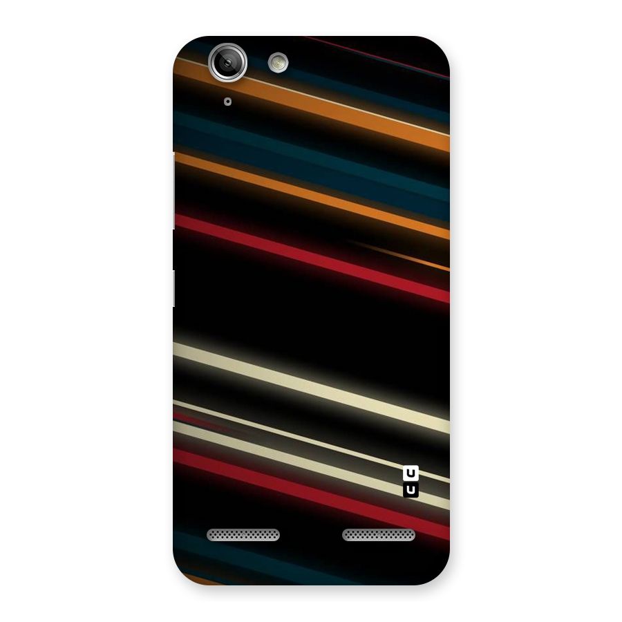 Light Diagonal Stripes Back Case for Vibe K5 Plus