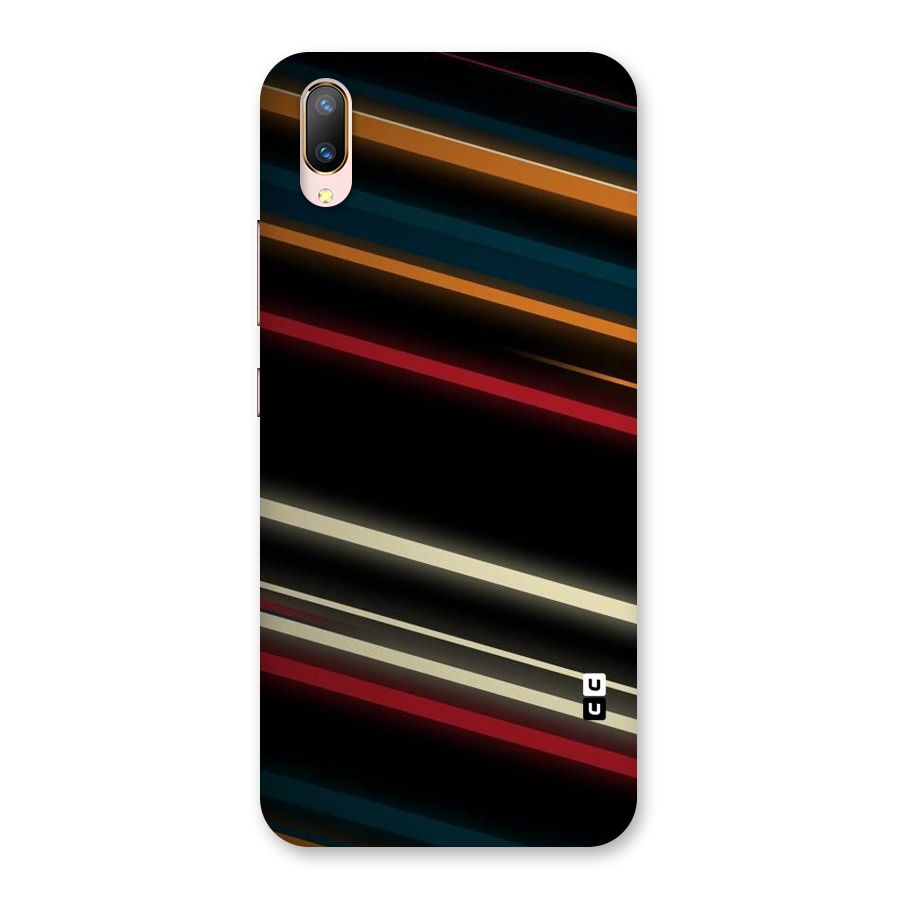 Light Diagonal Stripes Back Case for Vivo V11 Pro