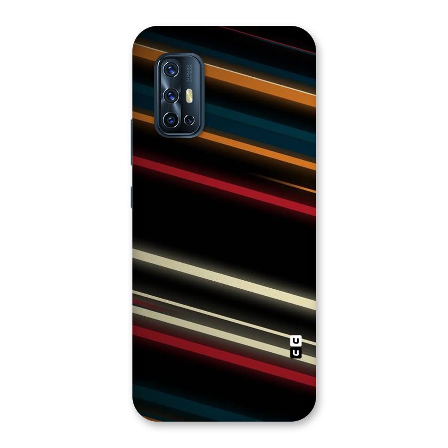Light Diagonal Stripes Back Case for Vivo V17