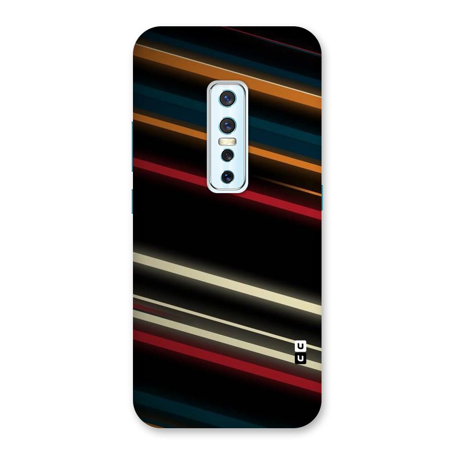 Light Diagonal Stripes Back Case for Vivo V17 Pro