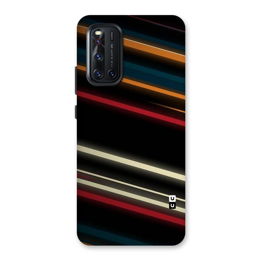 Light Diagonal Stripes Back Case for Vivo V19