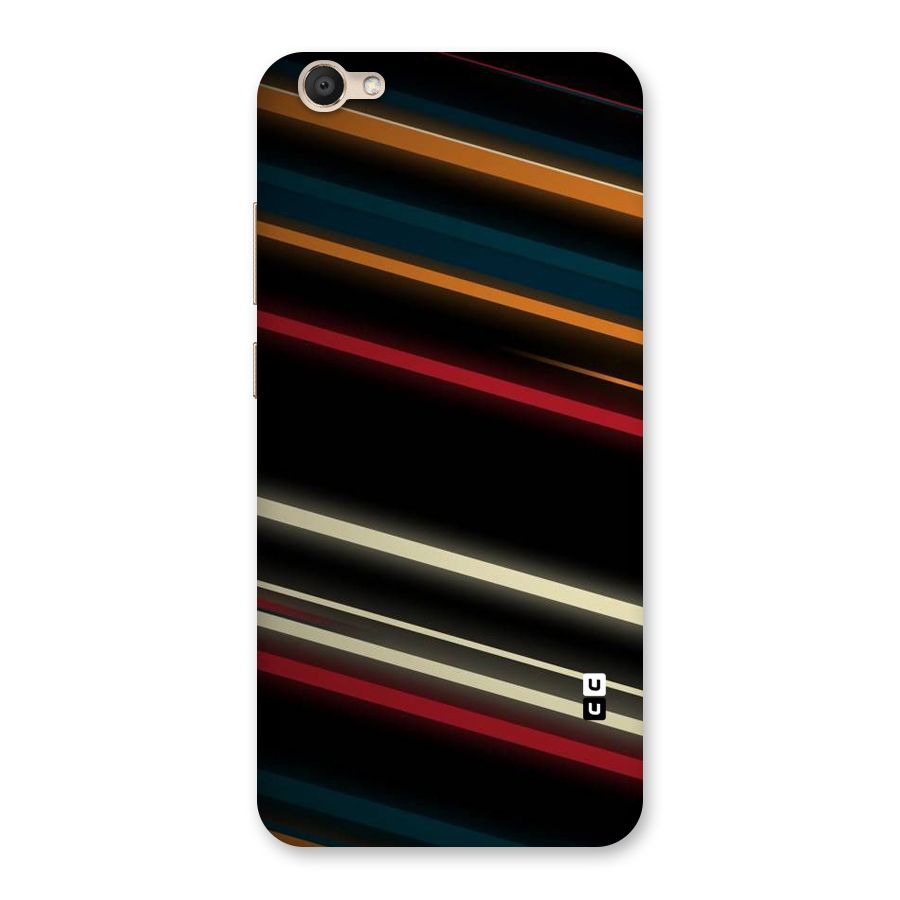 Light Diagonal Stripes Back Case for Vivo V5
