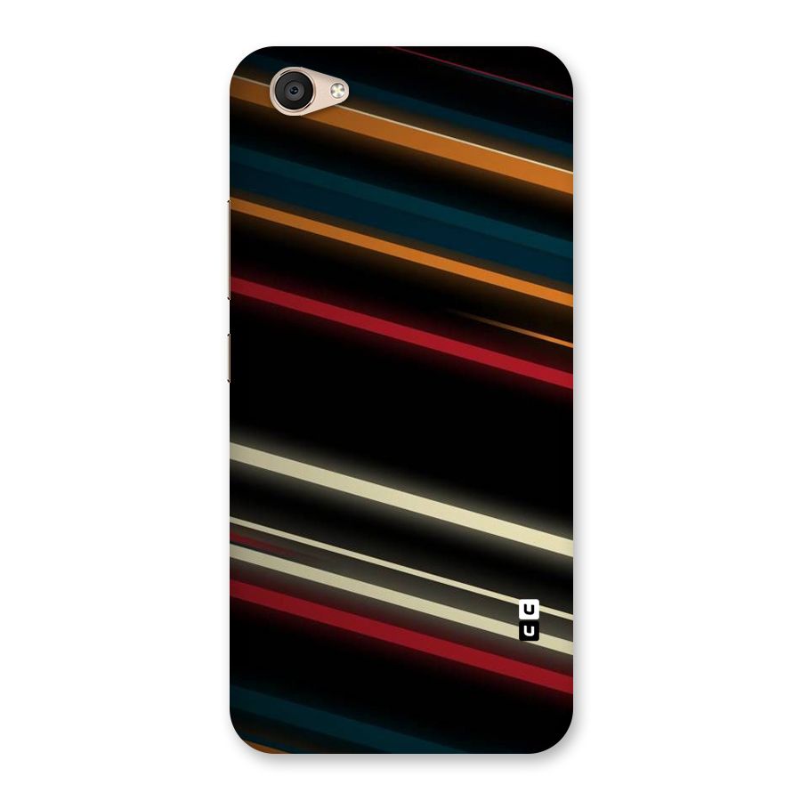 Light Diagonal Stripes Back Case for Vivo V5 Plus