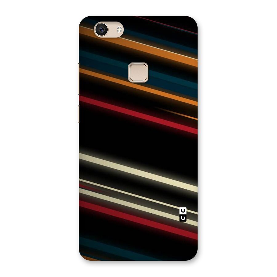 Light Diagonal Stripes Back Case for Vivo V7