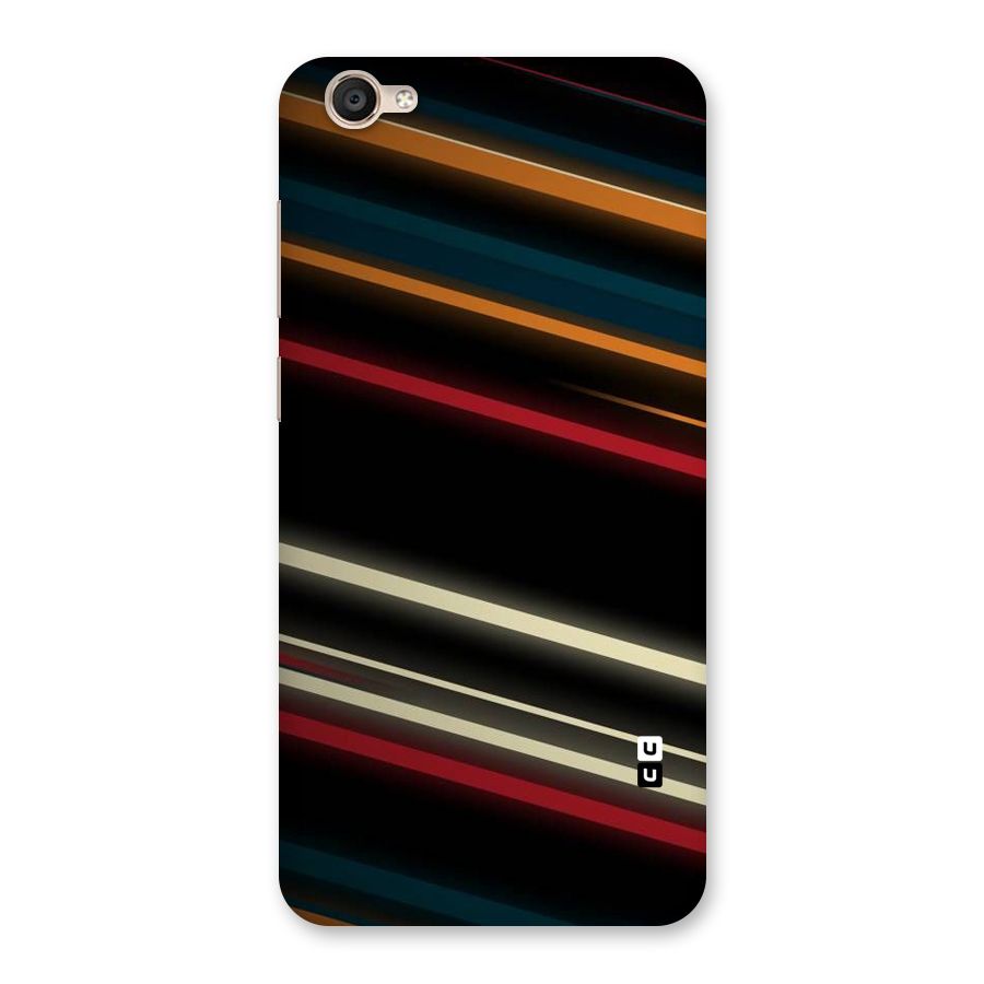 Light Diagonal Stripes Back Case for Vivo Y55s