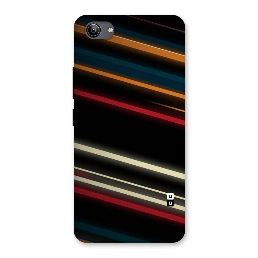 Light Diagonal Stripes Back Case for Vivo Y81i