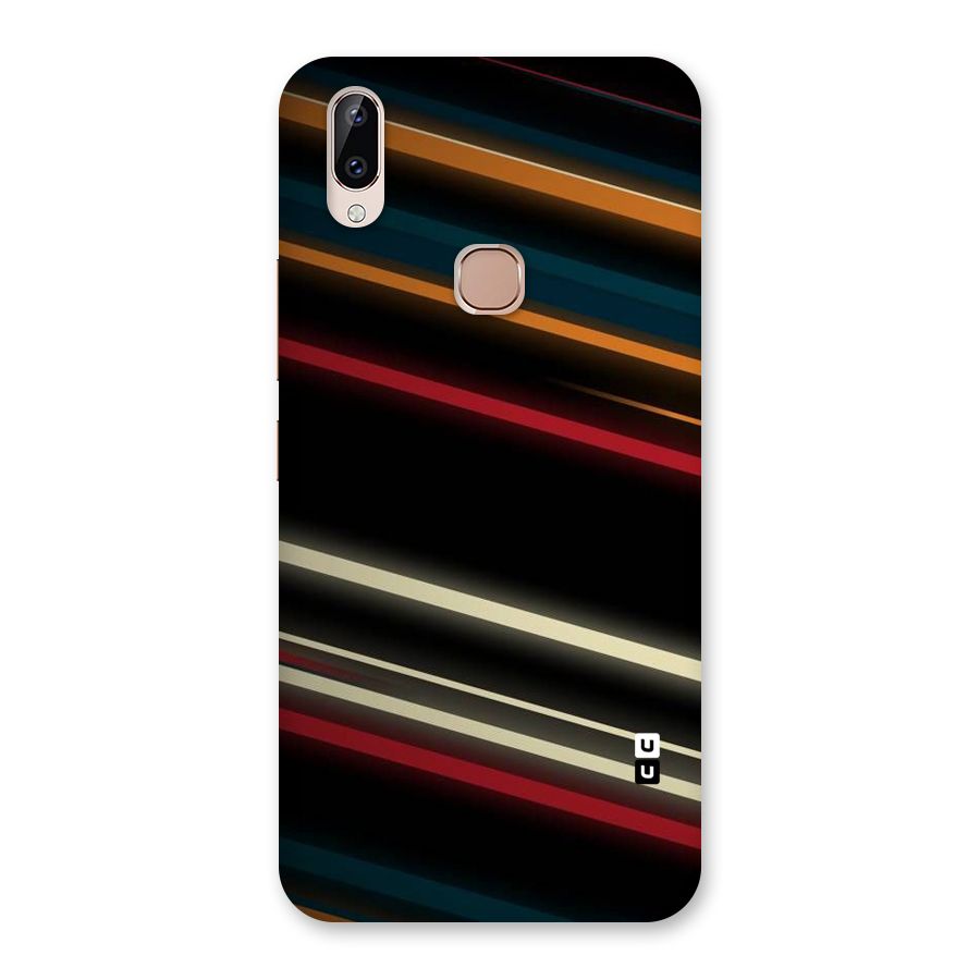 Light Diagonal Stripes Back Case for Vivo Y83 Pro