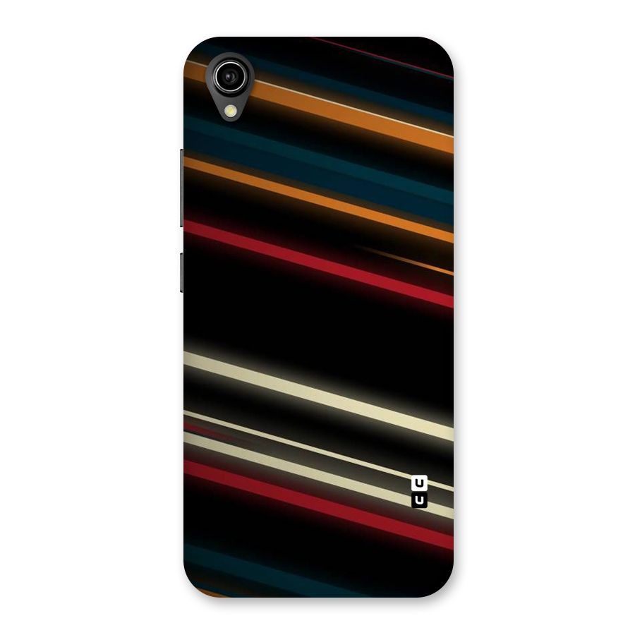 Light Diagonal Stripes Back Case for Vivo Y90