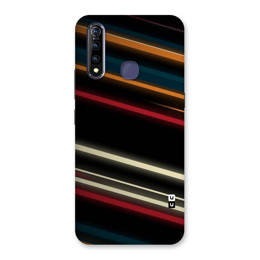 Light Diagonal Stripes Back Case for Vivo Z1 Pro