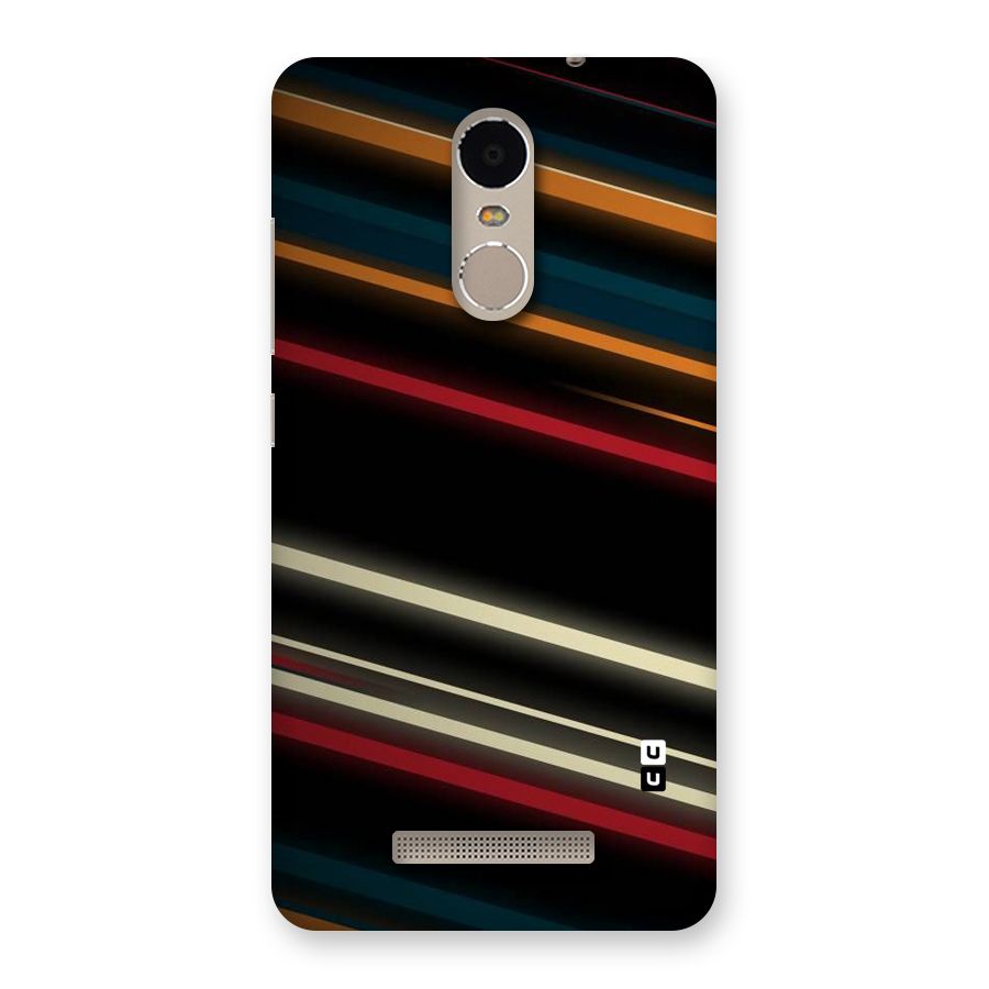 Light Diagonal Stripes Back Case for Xiaomi Redmi Note 3