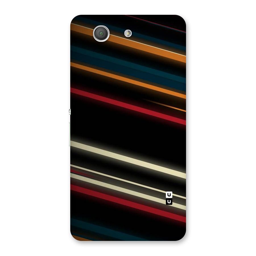 Light Diagonal Stripes Back Case for Xperia Z3 Compact