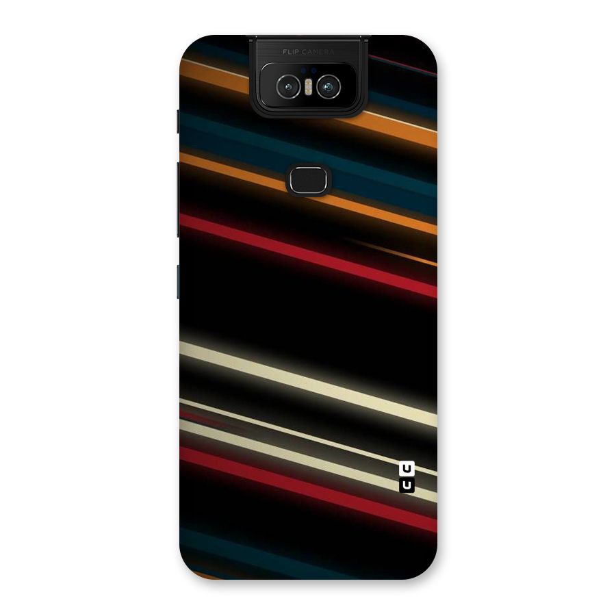 Light Diagonal Stripes Back Case for Zenfone 6z