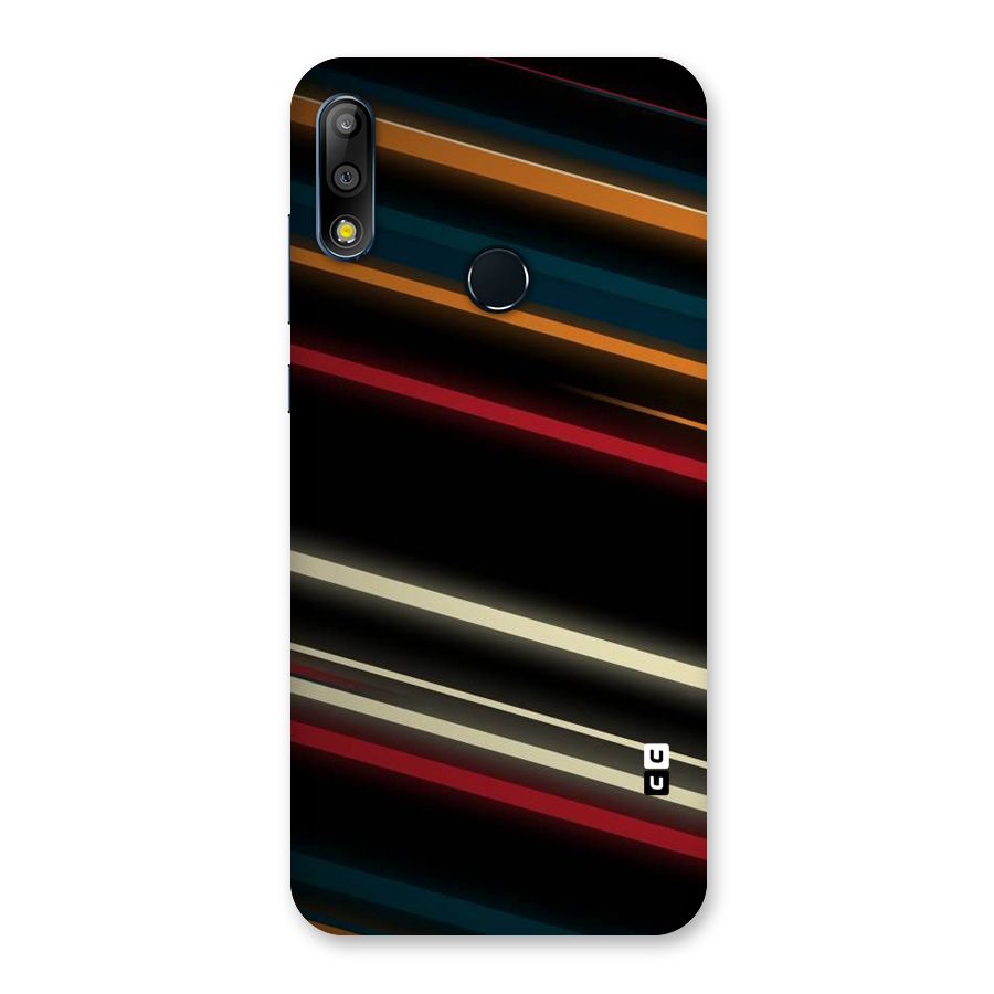 Light Diagonal Stripes Back Case for Zenfone Max Pro M2