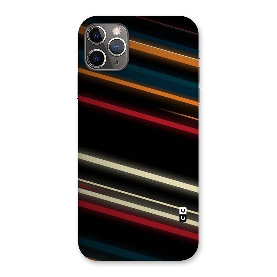 Light Diagonal Stripes Back Case for iPhone 11 Pro Max