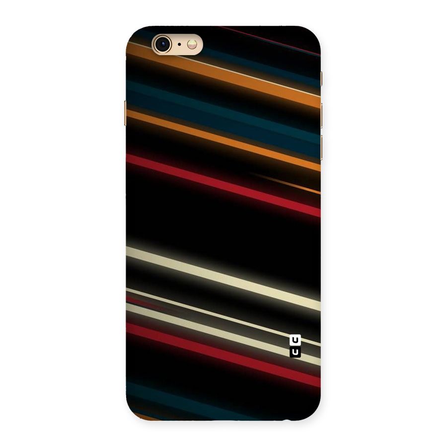Light Diagonal Stripes Back Case for iPhone 6 Plus 6S Plus