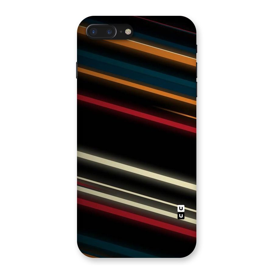 Light Diagonal Stripes Back Case for iPhone 7 Plus