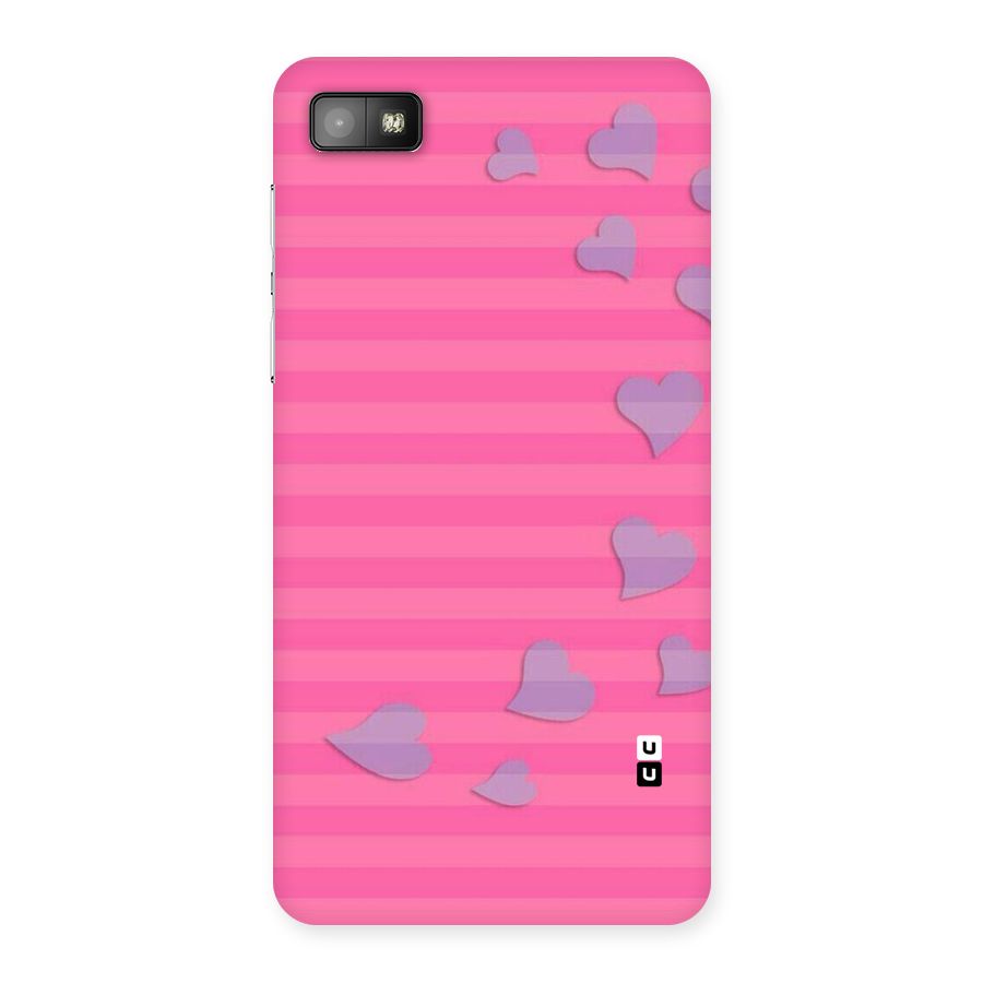 Light Heart Stripes Back Case for Blackberry Z10