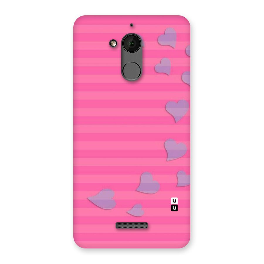 Light Heart Stripes Back Case for Coolpad Note 5