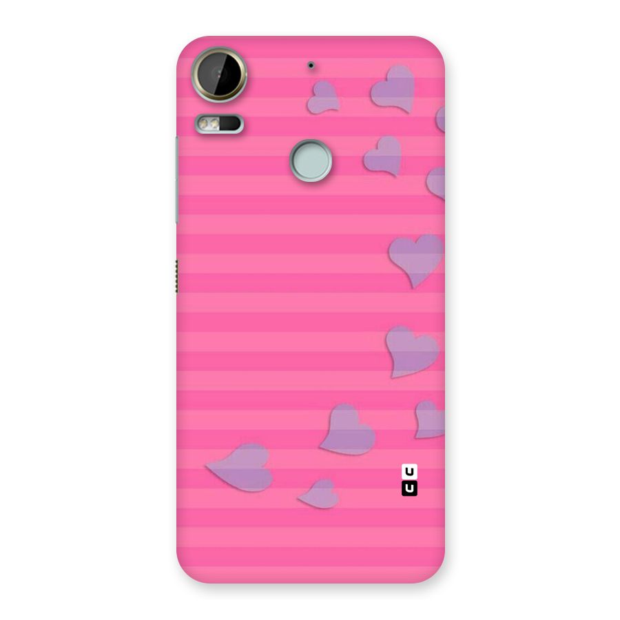 Light Heart Stripes Back Case for Desire 10 Pro