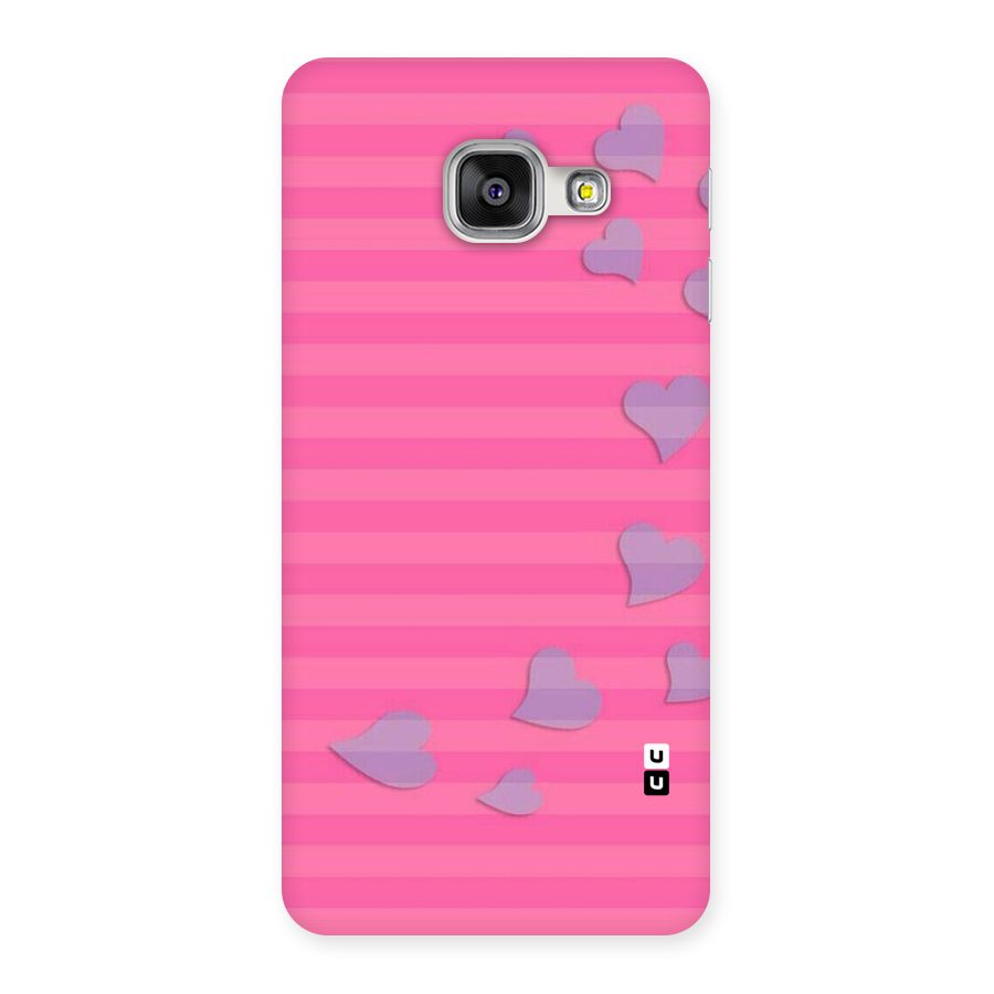 Light Heart Stripes Back Case for Galaxy A3 2016