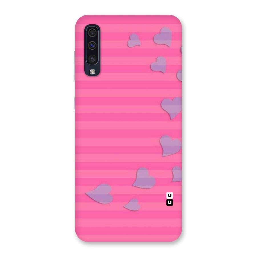 Light Heart Stripes Back Case for Galaxy A50s