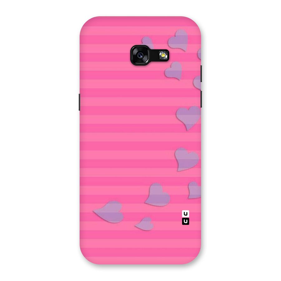 Light Heart Stripes Back Case for Galaxy A5 2017