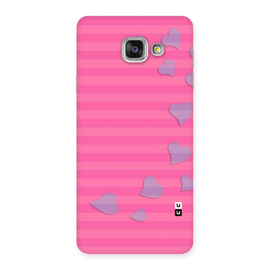 Light Heart Stripes Back Case for Galaxy A7 2016
