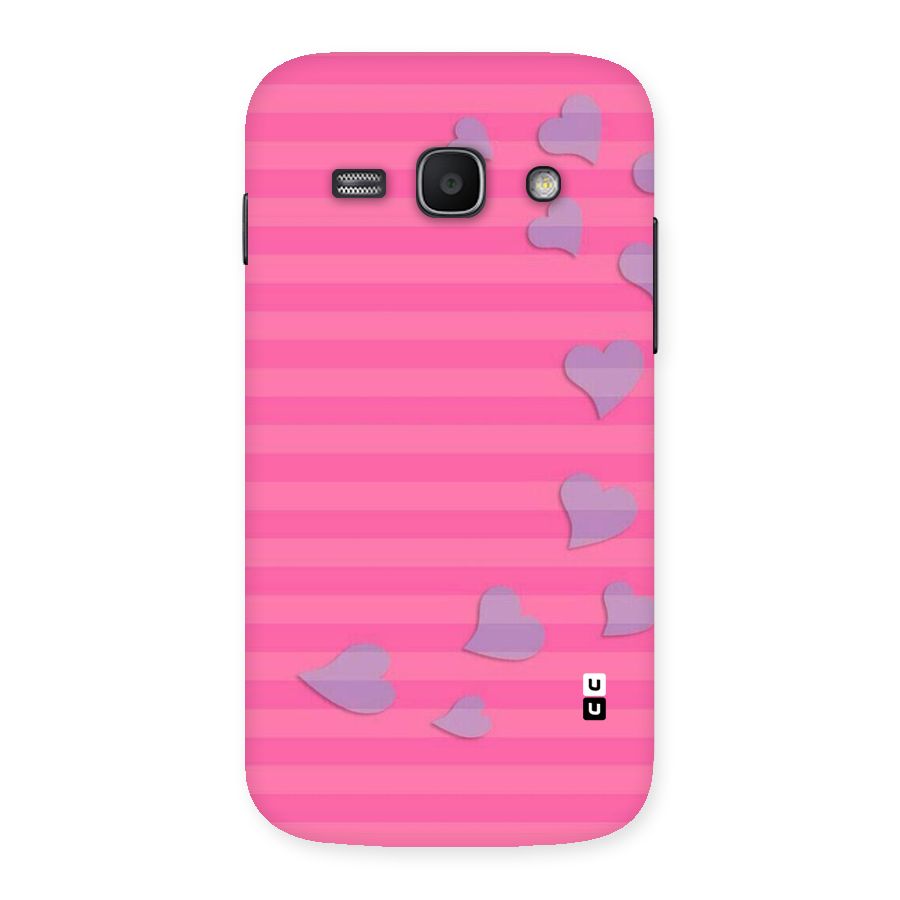 Light Heart Stripes Back Case for Galaxy Ace 3