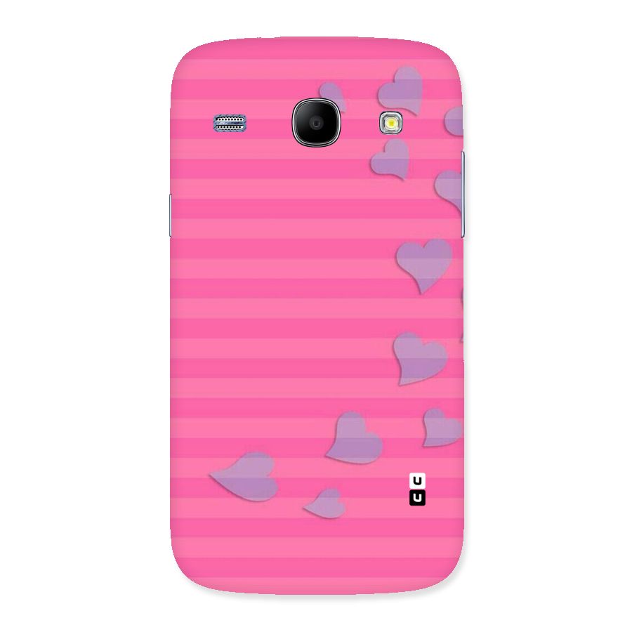 Light Heart Stripes Back Case for Galaxy Core