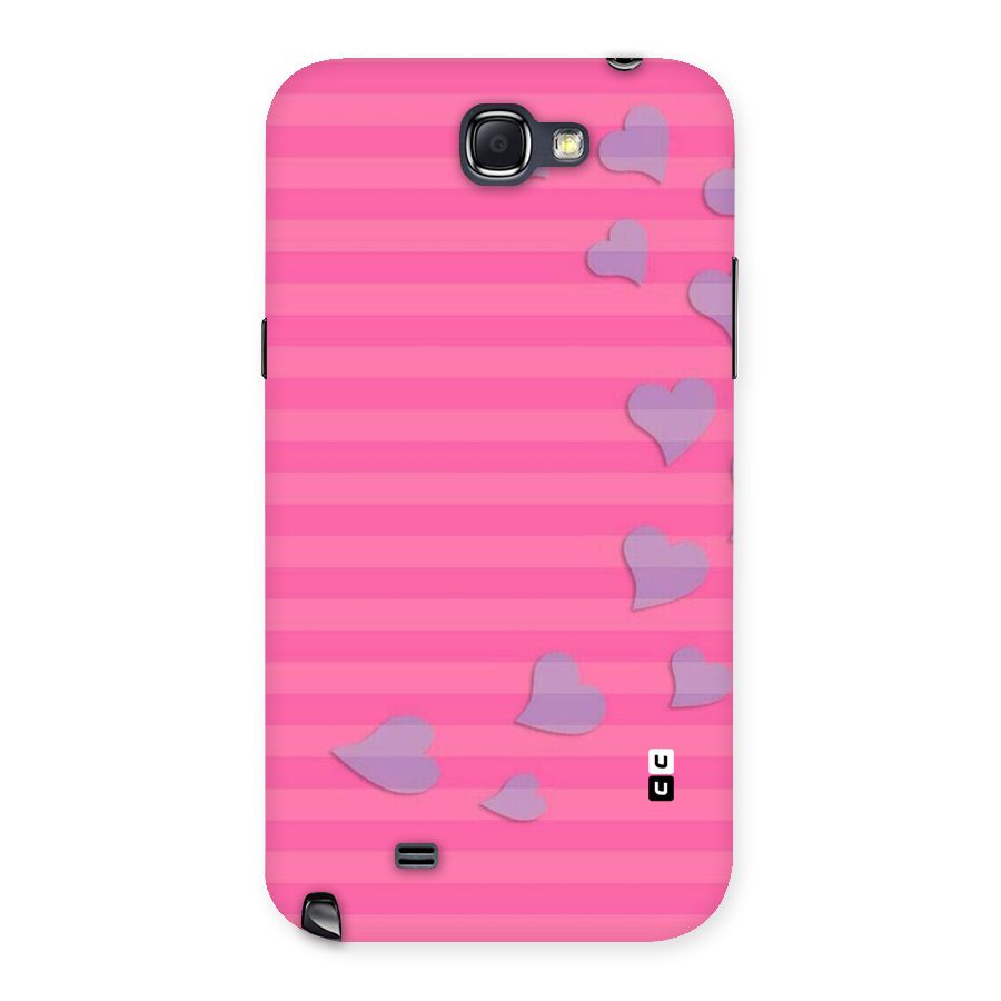 Light Heart Stripes Back Case for Galaxy Note 2
