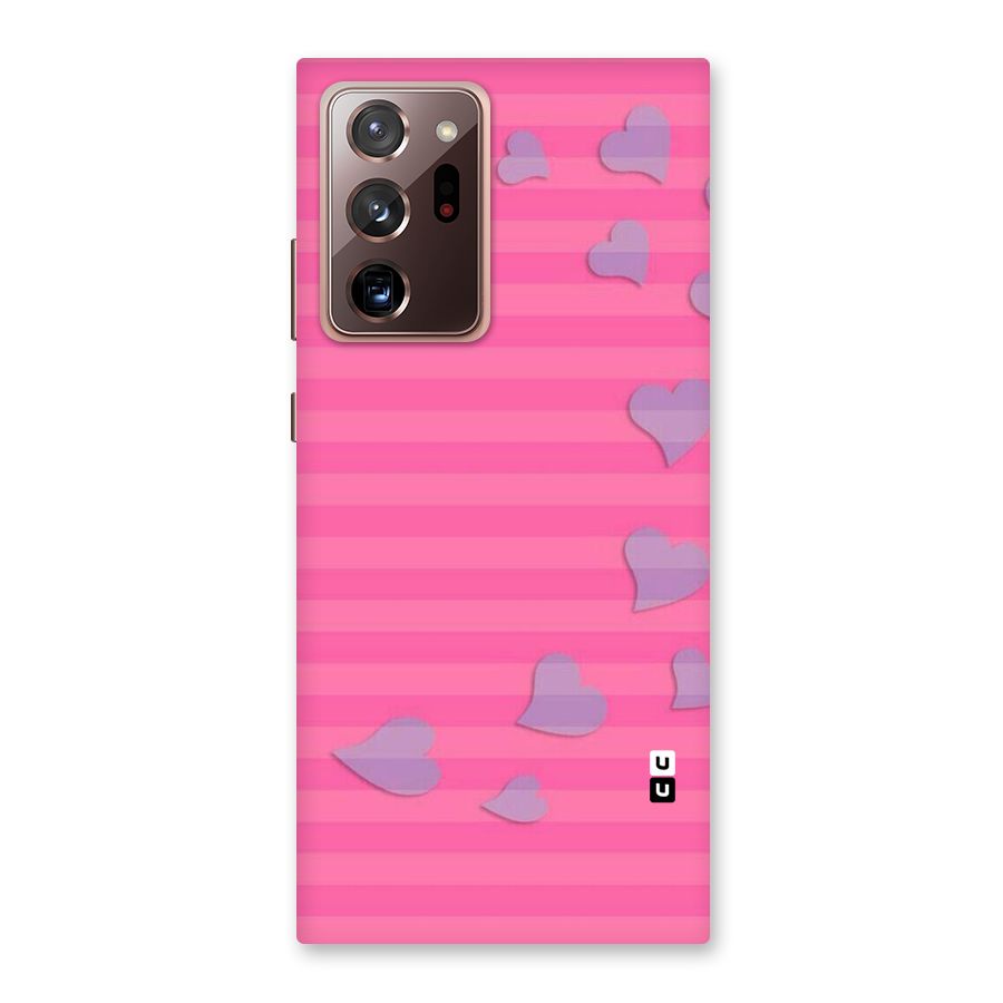 Light Heart Stripes Back Case for Galaxy Note 20 Ultra