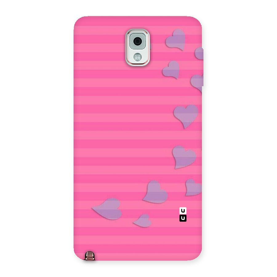 Light Heart Stripes Back Case for Galaxy Note 3