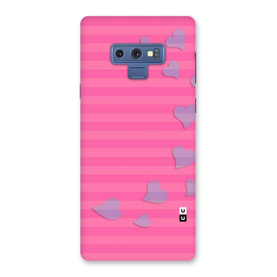 Light Heart Stripes Back Case for Galaxy Note 9