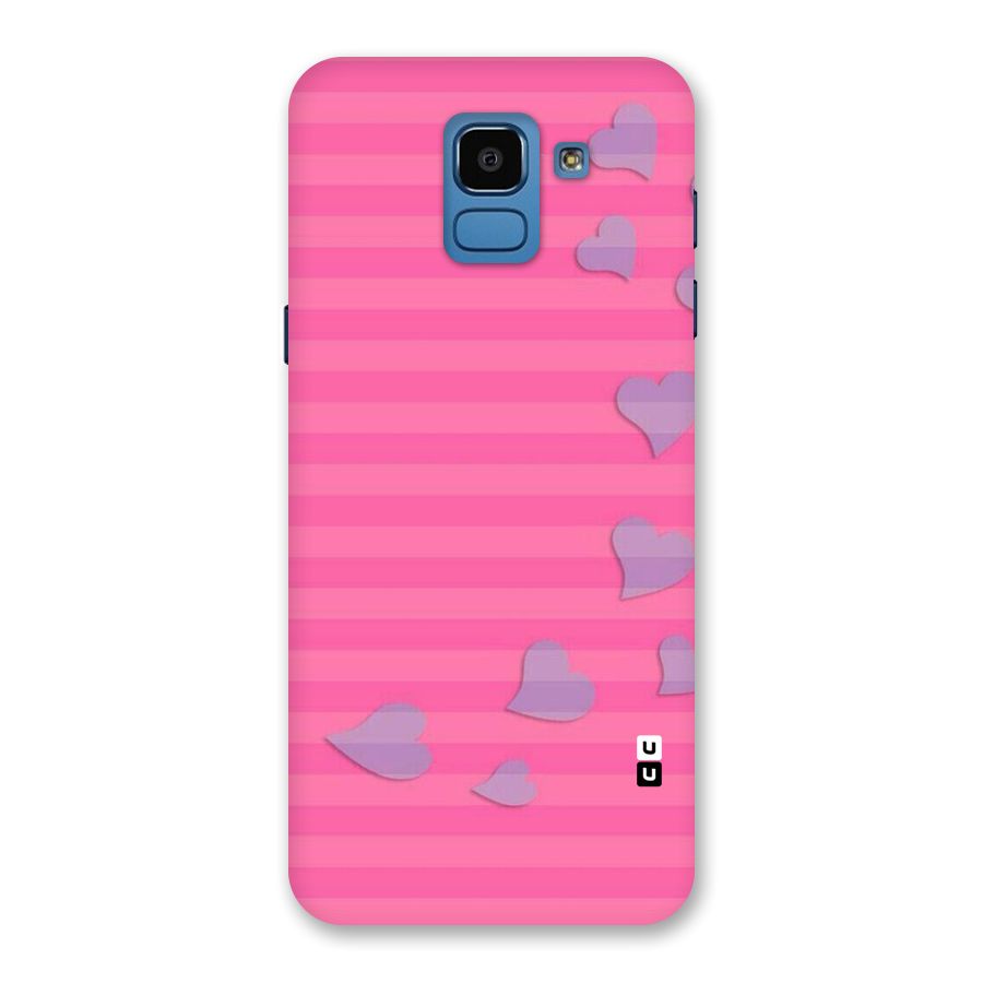 Light Heart Stripes Back Case for Galaxy On6