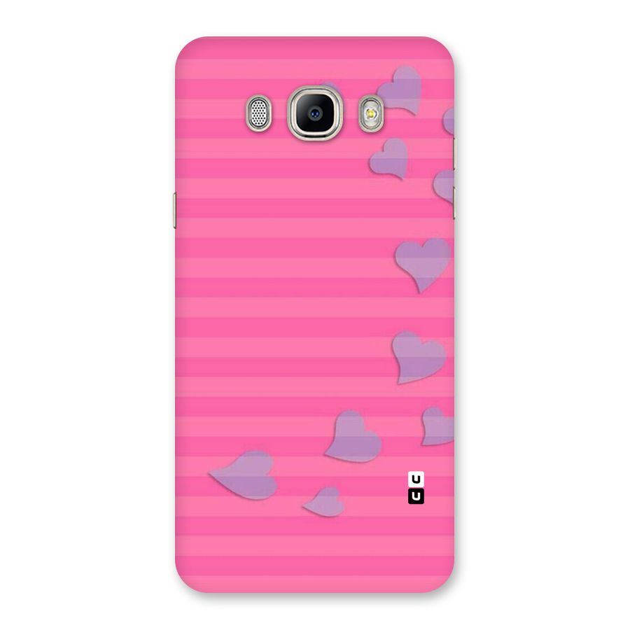 Light Heart Stripes Back Case for Galaxy On8