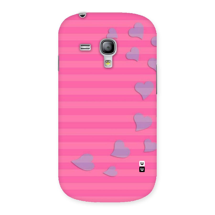 Light Heart Stripes Back Case for Galaxy S3 Mini