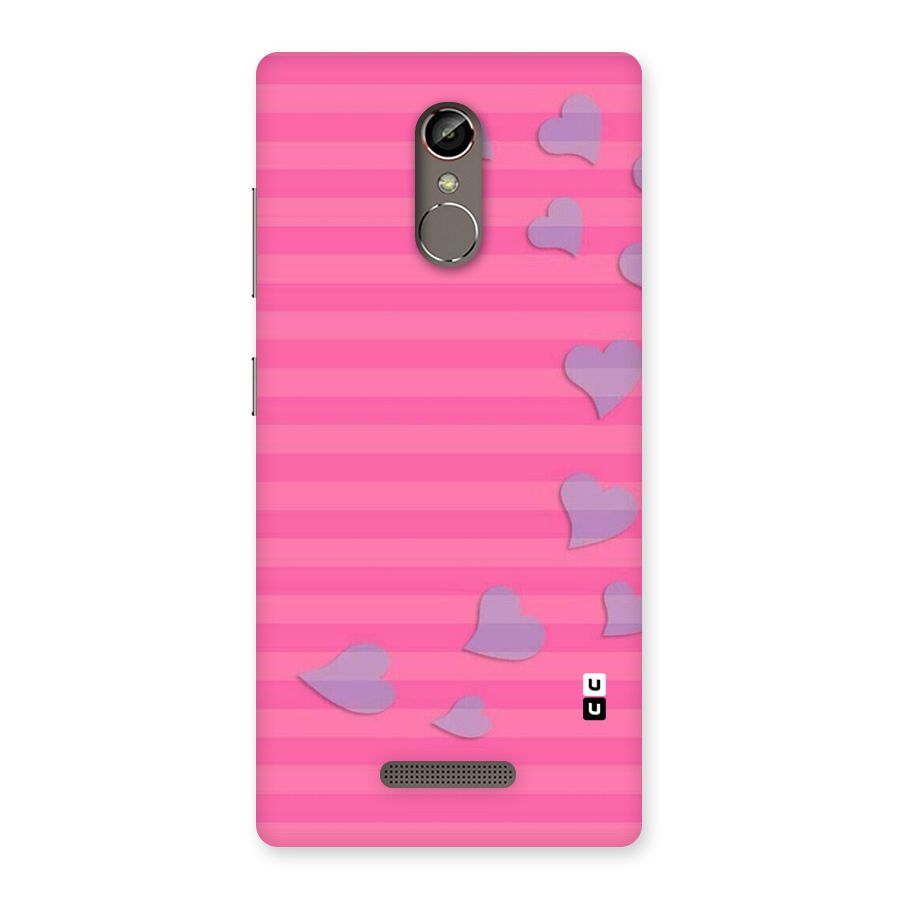 Light Heart Stripes Back Case for Gionee S6s