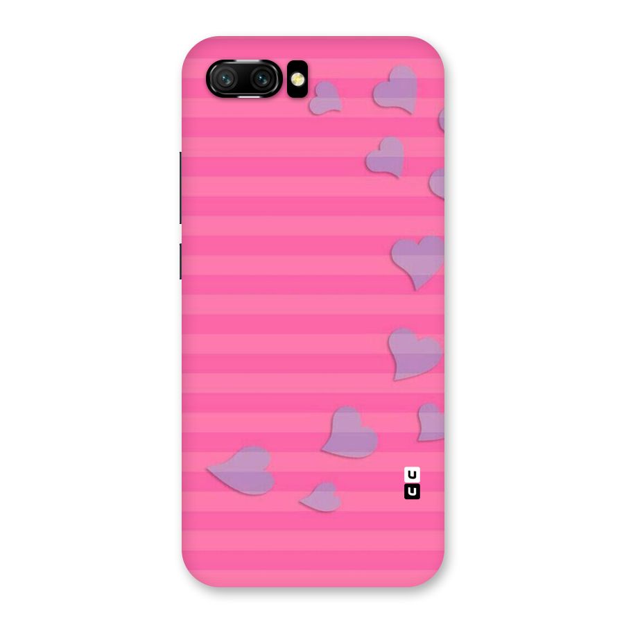 Light Heart Stripes Back Case for Honor 10
