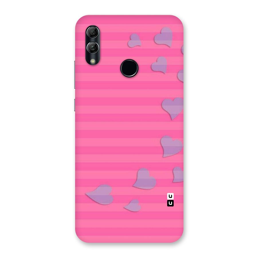 Light Heart Stripes Back Case for Honor 10 Lite