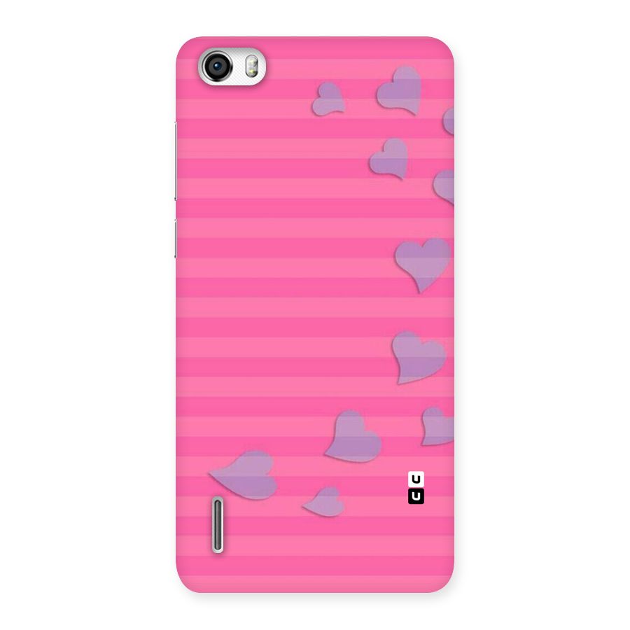 Light Heart Stripes Back Case for Honor 6