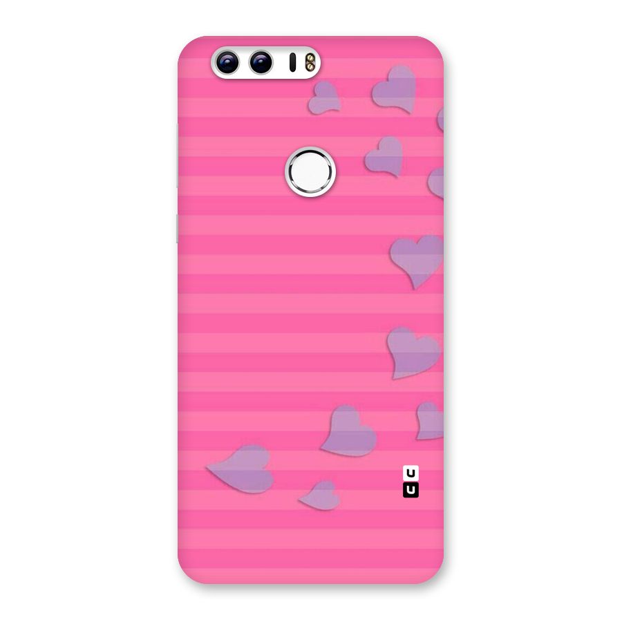 Light Heart Stripes Back Case for Honor 8