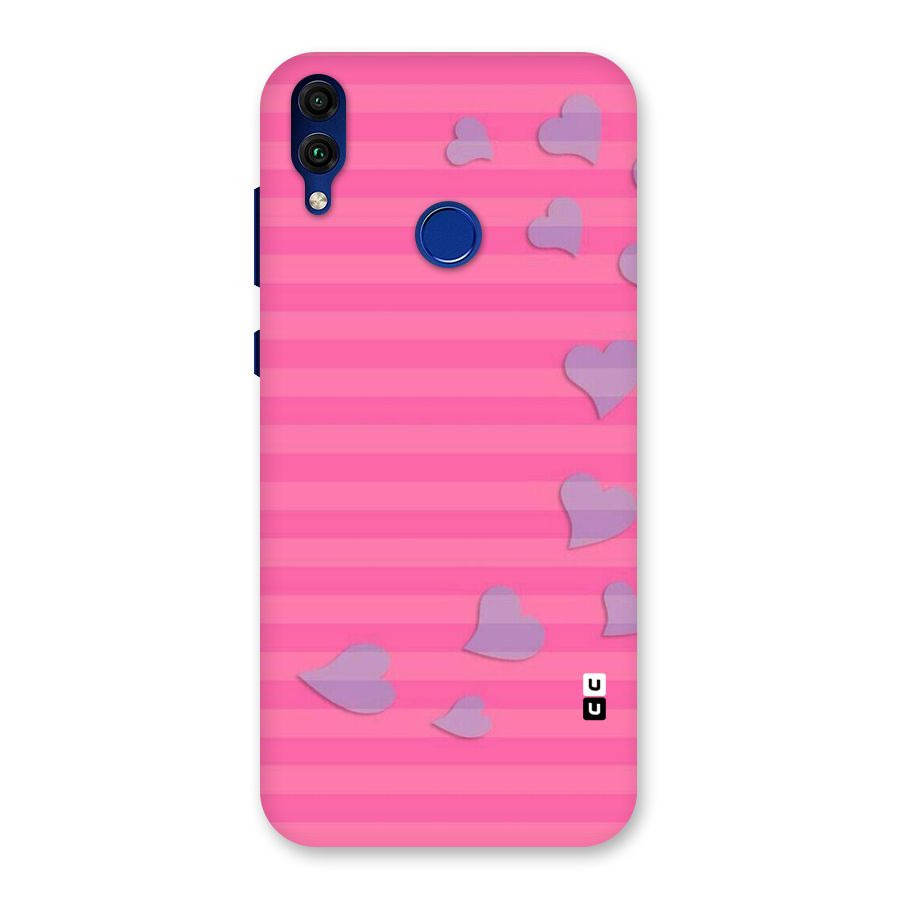 Light Heart Stripes Back Case for Honor 8C