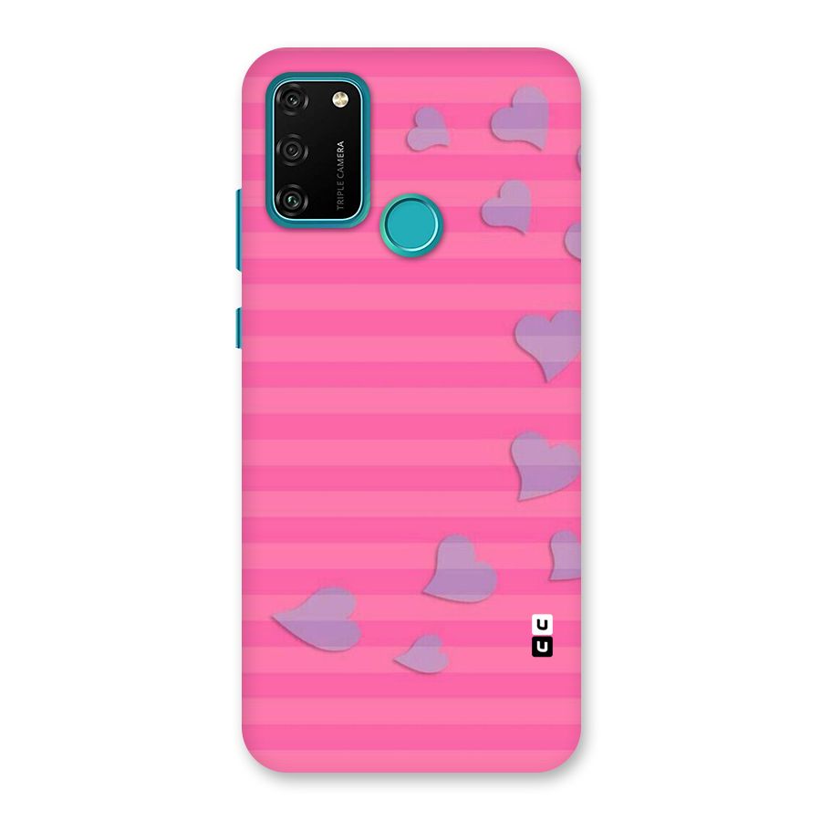 Light Heart Stripes Back Case for Honor 9A