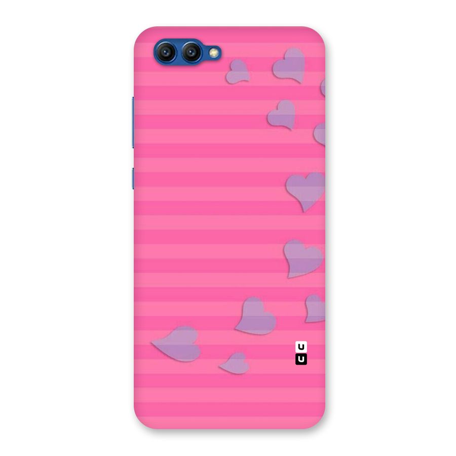 Light Heart Stripes Back Case for Honor View 10