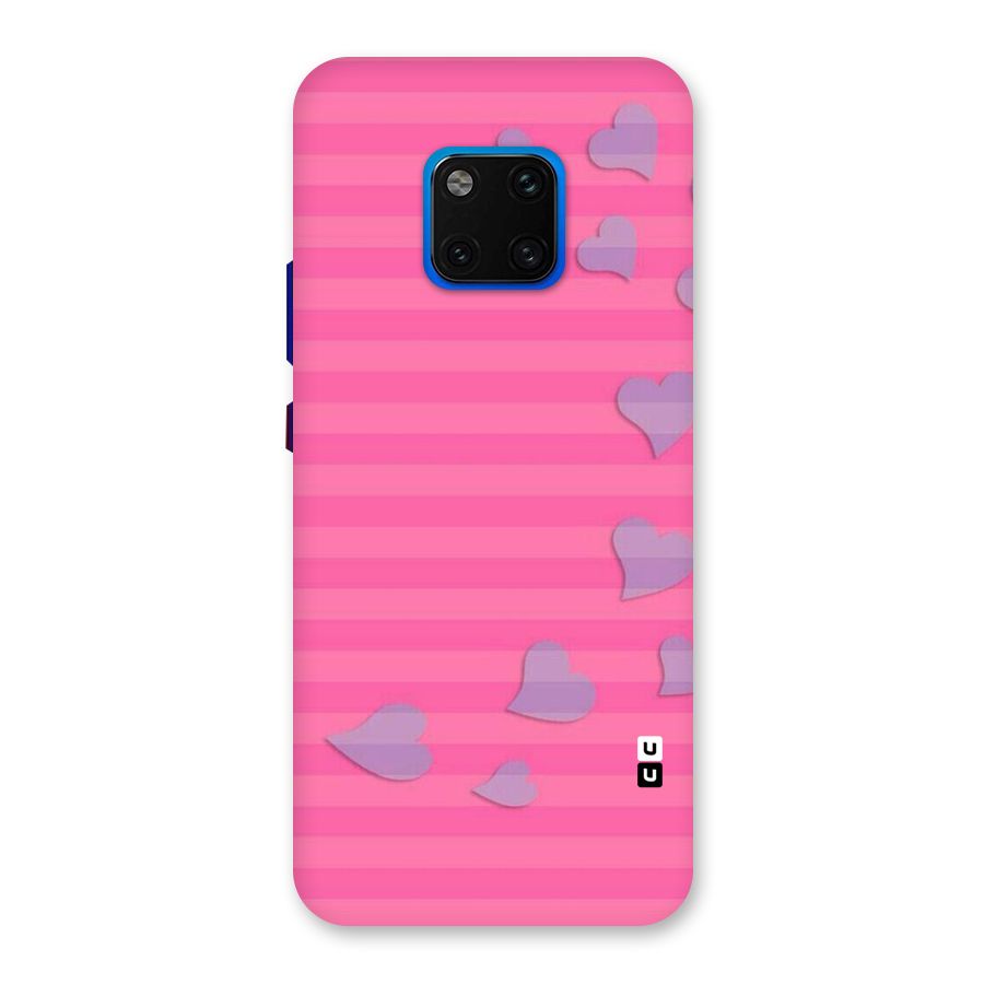 Light Heart Stripes Back Case for Huawei Mate 20 Pro